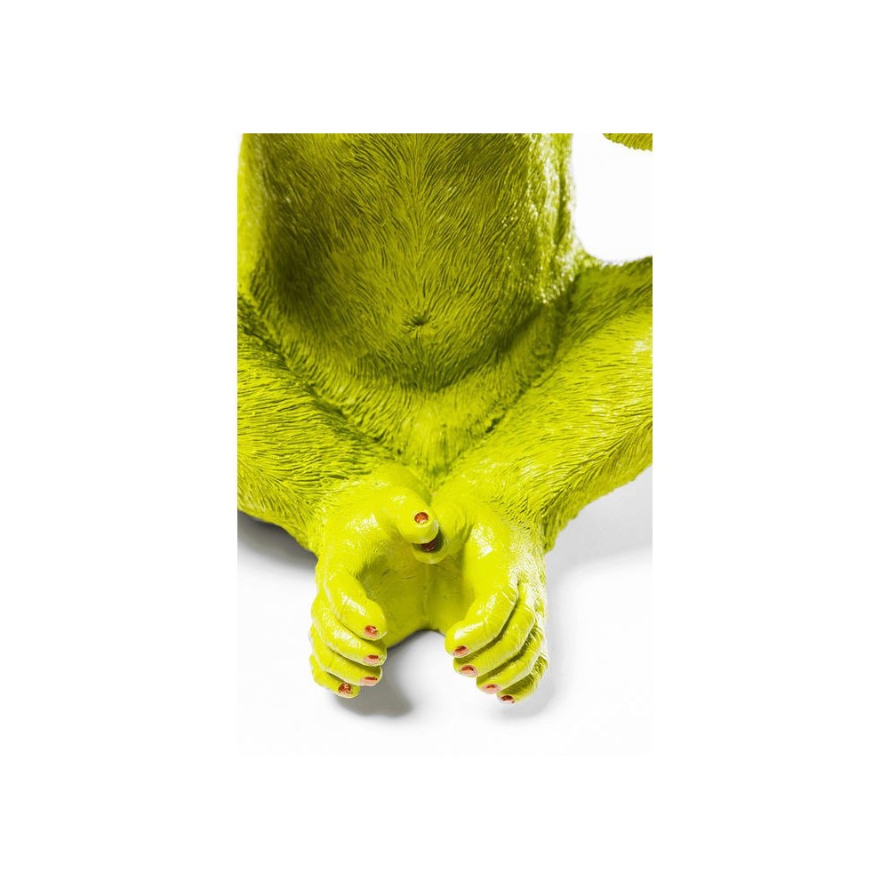 TIRELIRE CHIMPANZE VERT MIZARU KARE DESIGN
