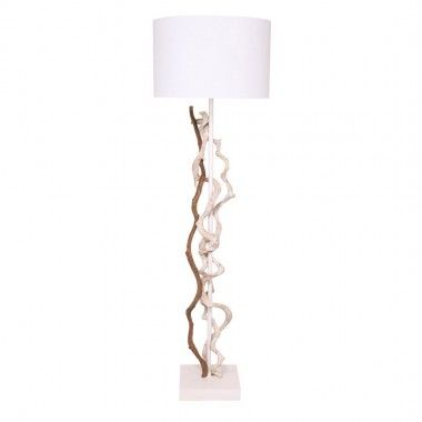 COMPLEMENTOS Tischlampe aus Rindeholz