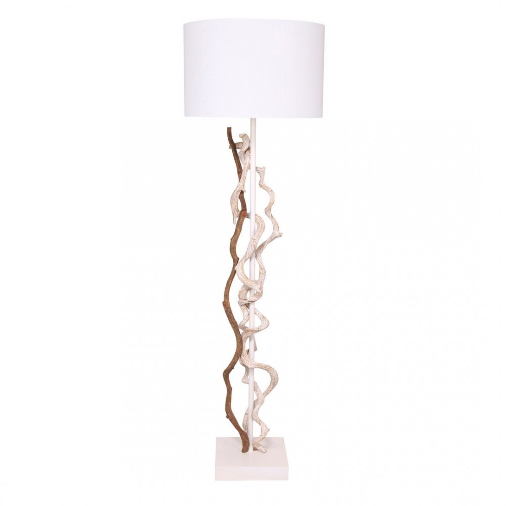 COMPLEMENTOS Tischlampe aus Rindeholz