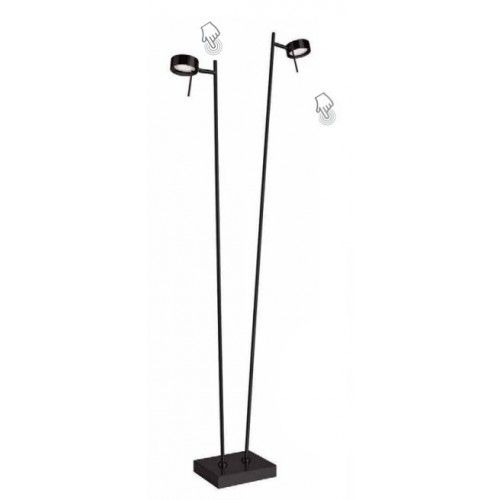 Lâmpada de piso de Black Touch Bling SOMPEX