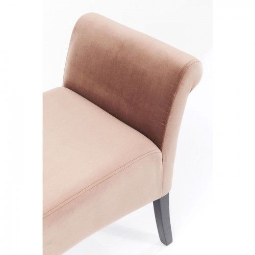 Panca in tessuto di velluto rosa antico MOTLEY - KARE DESIGN - Loft Attitude