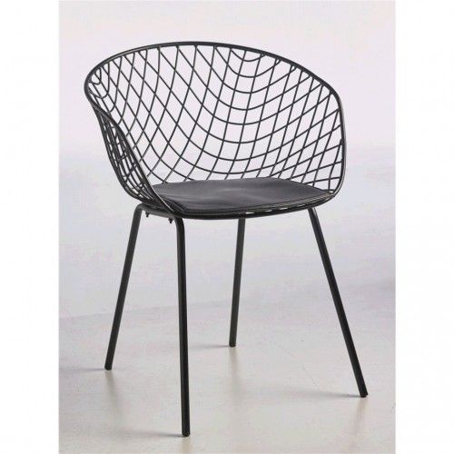 Design de poltrona de design preto molhado