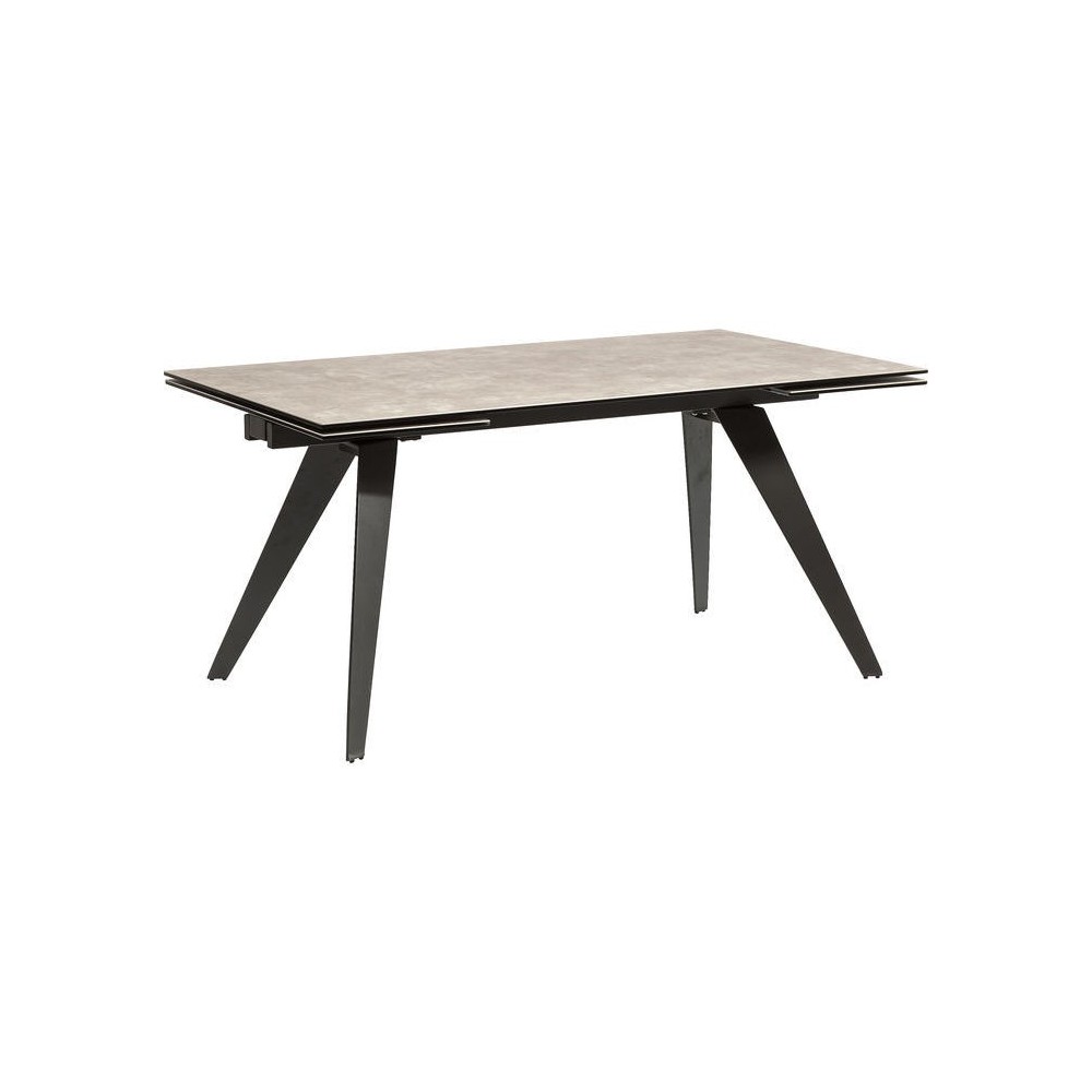 AMSTERDAM DARK ceramic extending table 160-240 cm