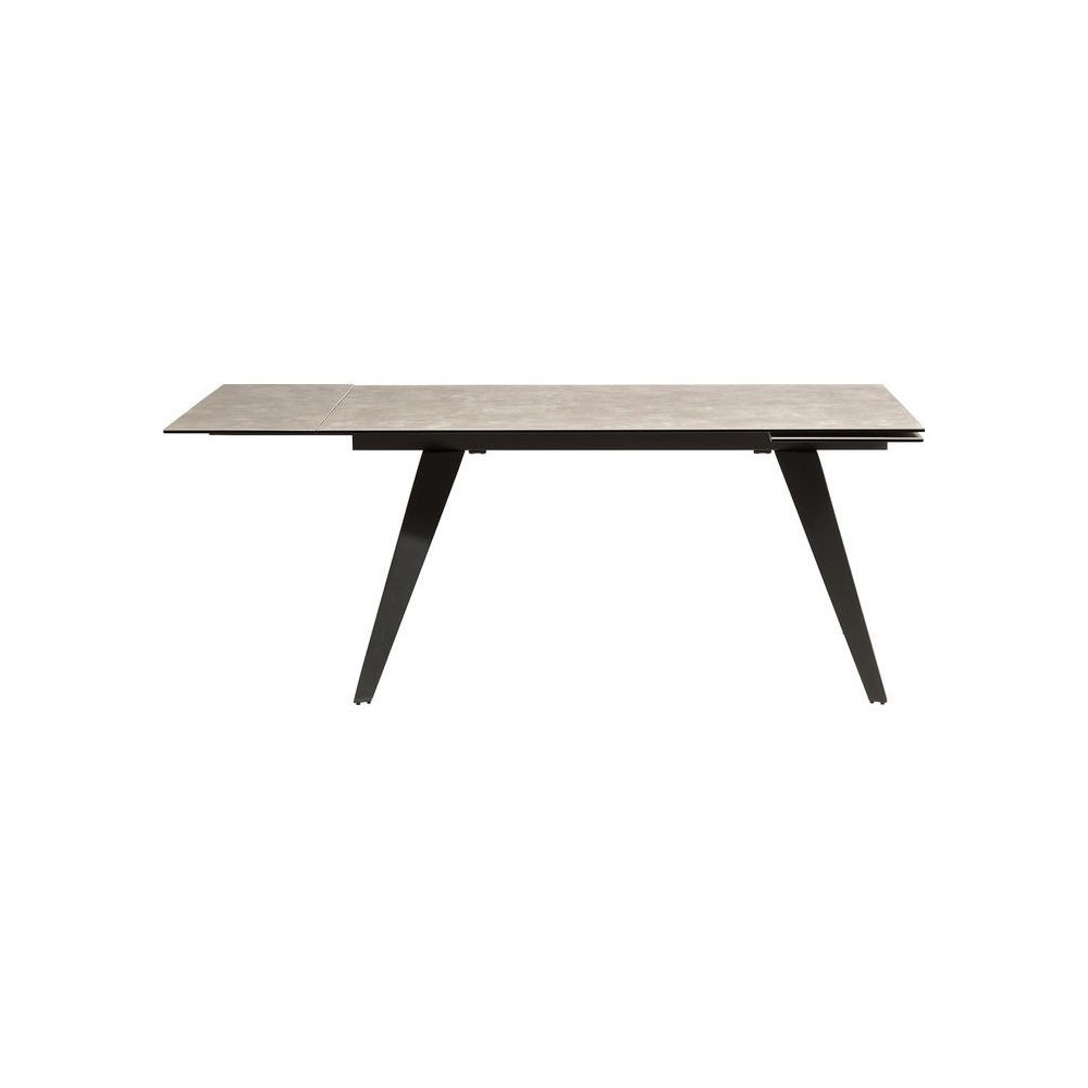 AMSTERDAM DARK ceramic extending table 160-240 cm