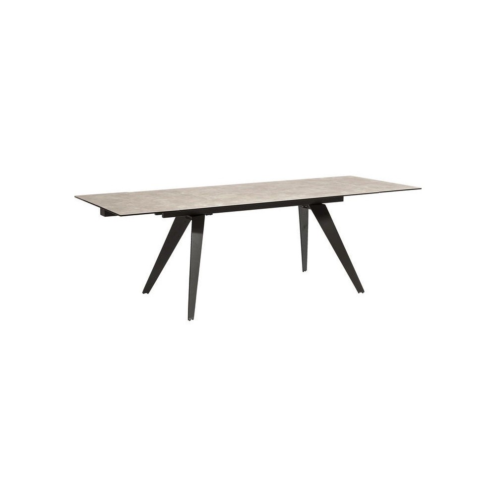 AMSTERDAM DARK keramische uitschuiftafel 160-240 cm