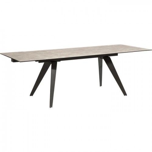 AMSTERDAM DARK ceramic extending table 160-240 cm