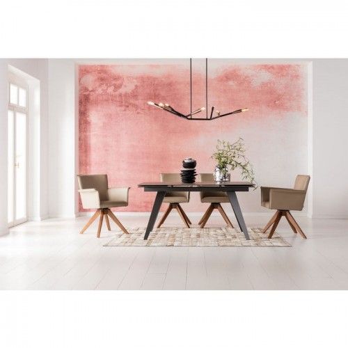 AMSTERDAM DARK ceramic extending table 160-240 cm