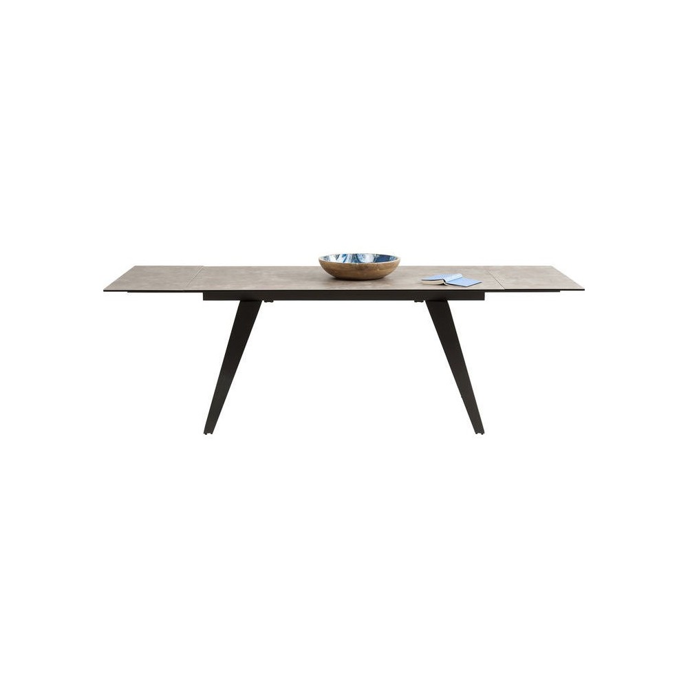 Amsterdão completo 160-240 cm mesa de extensão cerâmica