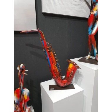 Pigmento de metal saxofone multicolorido 2