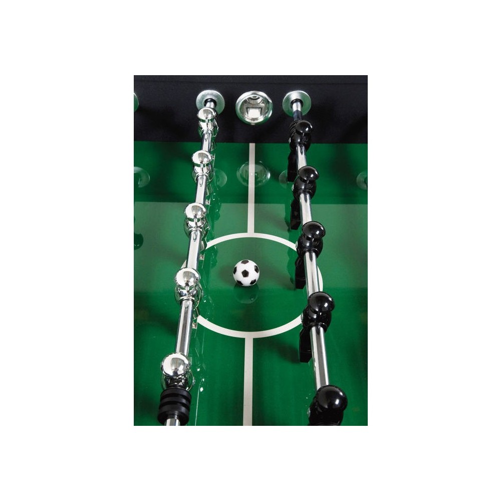 Futbolín WORLD CUP negro KARE Design – 145 cm