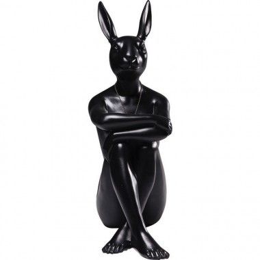 Coelho preto de coelho figurino 2