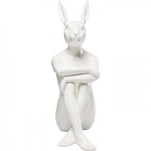 Figurine lapin décorative blanc RABBIT