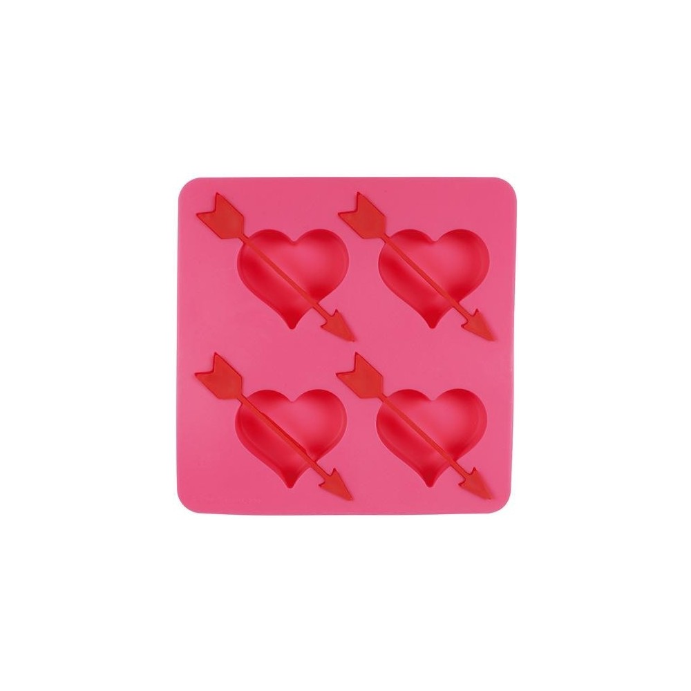 Rosa-förmige rosa Eiscreme