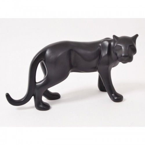 Estátua Panthere Stand Black Mate Spirit