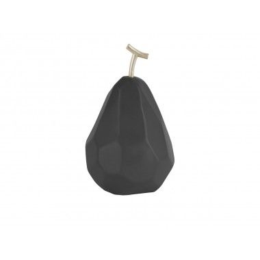 Estátua preta pêra origami