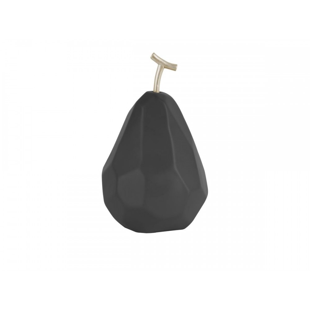 Estátua preta pêra origami