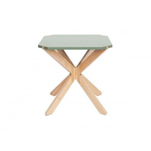 Mister X Small green side table