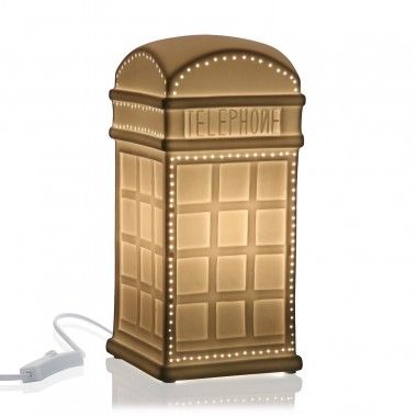 Lâmpada branca da cabine do telefone da porcelana 2