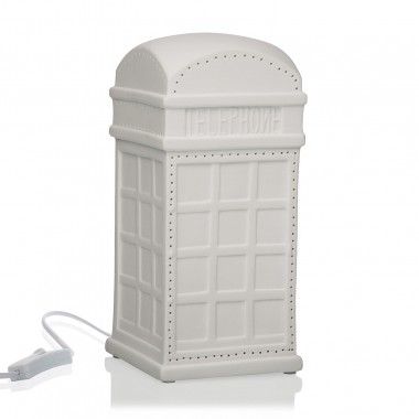 Lâmpada branca da cabine do telefone da porcelana