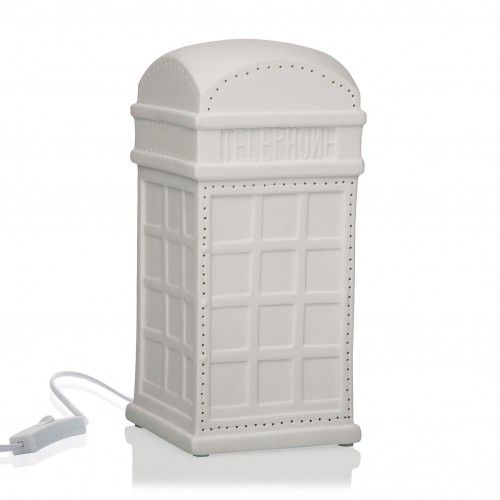 Lâmpada branca da cabine do telefone da porcelana