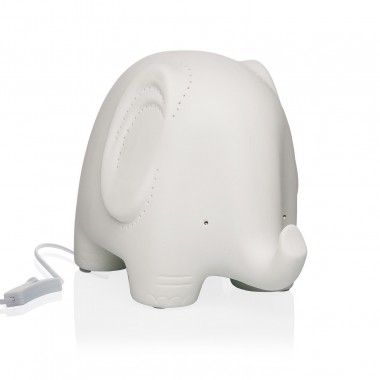 Lamp ELEPHANT white porcelain