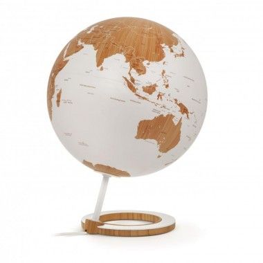 Bambu de design globo da terra brilhante