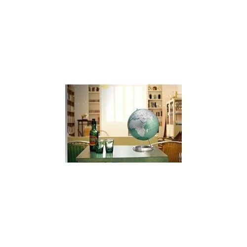 Globo terrestre dal design eccezionale su base in alluminio