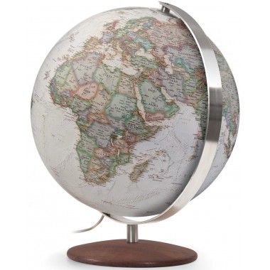 Globo Terra Brilhante Executivo Base Ash 2