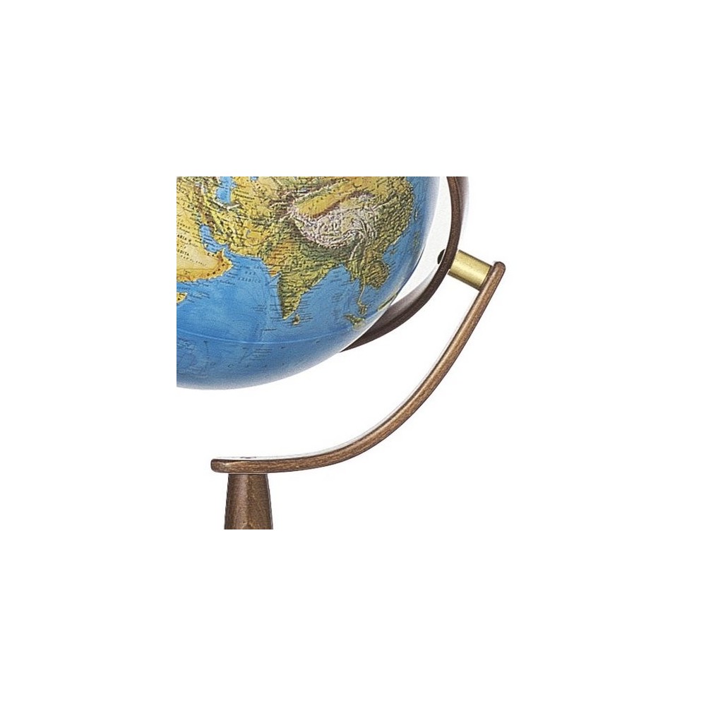 Lámpara de pie Globe iluminada Sylvia Azul