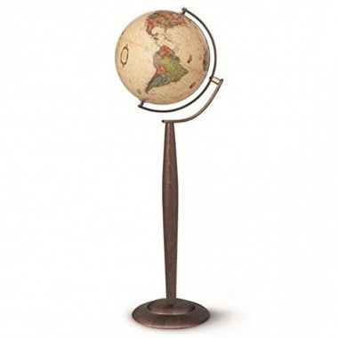 Illuminated Globe Floor Lamp Sylvia Antique