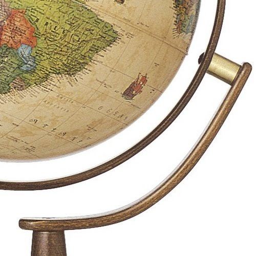 Verlichte Globe Vloerlamp Sylvia Antiek