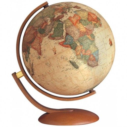 Globe terrestre lumineux Full circle antique Ø 30 cm - FC1 - Atmosphère
