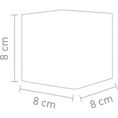 Lâmpada de pose cúbica 2