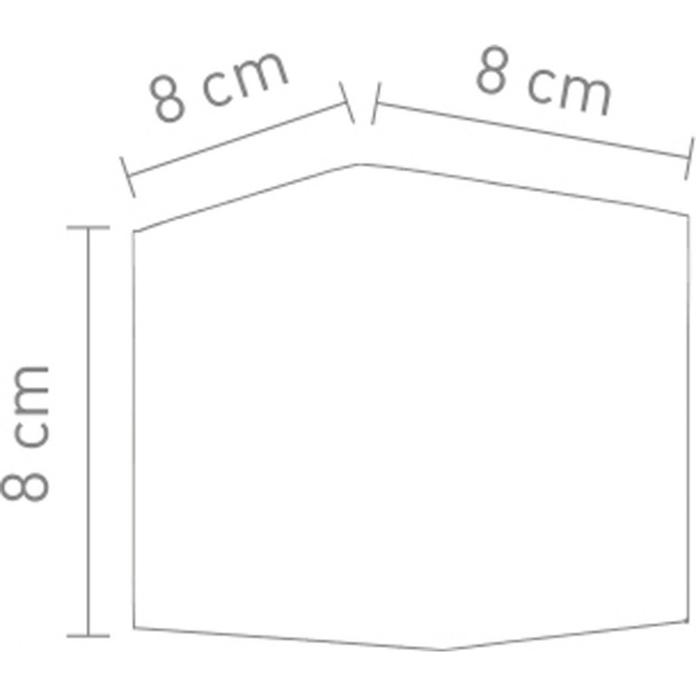 CUBIC Tischleuchte aus Aluminium