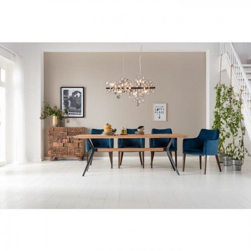 Mesa central de comedor 220x100 cm Kare design