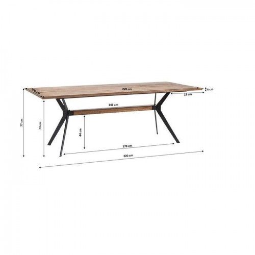 Table à manger Downtown 220x100 cm Kare design