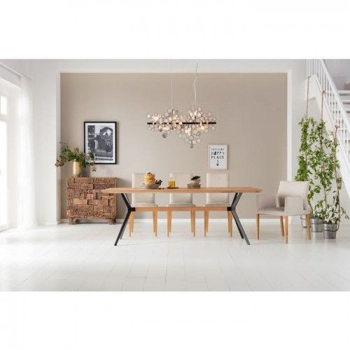 Table à manger Downtown 220x100 cm Kare design
