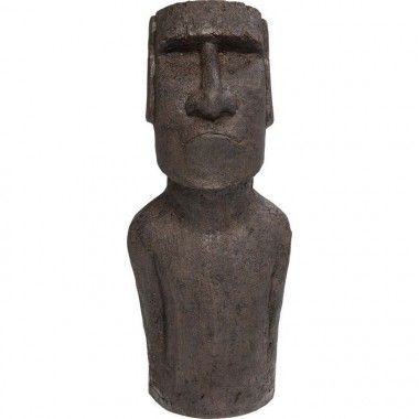 Statue Bust Deco Moïa Easter Island 80 cm
