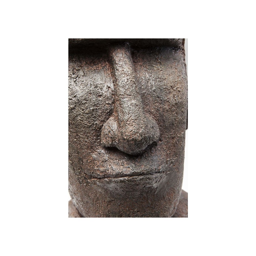 Statue buste déco Moaï Easter Island 80 cm