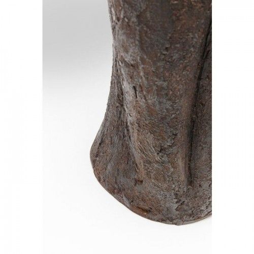 Escultura busto moái EASTER ISLAND 59 cm aspecto piedra KARE Design — detalle de base del busto