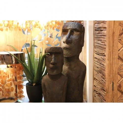 Moaï Easter Island decorative bust statue 80 cm