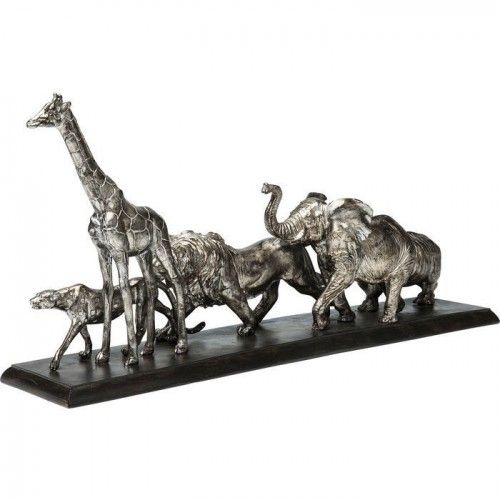 Statuette springt op de paal klimmen
