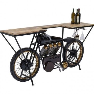 Bar de vinhos de design de motocicleta kare 2