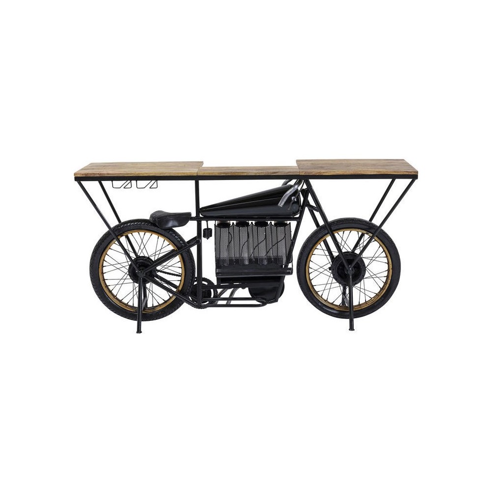Bar de vinhos de design de motocicleta kare