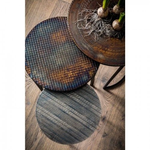 Set de 3 tables d'appoints ELECTRA Ø48cm