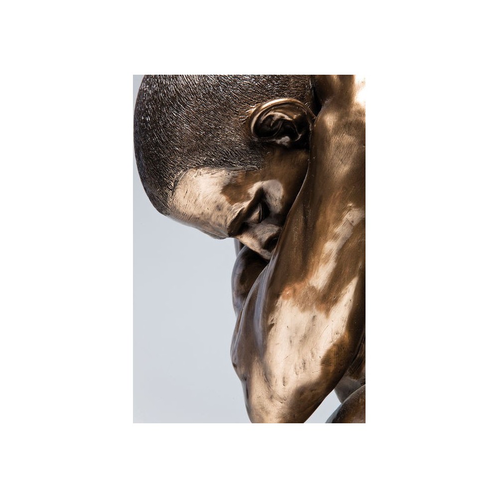 Männliche Statue Hug Nude Bronze