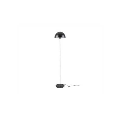 Black metal floor lamp