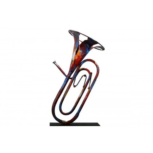 Pigmento de metal multicolorido tuba
