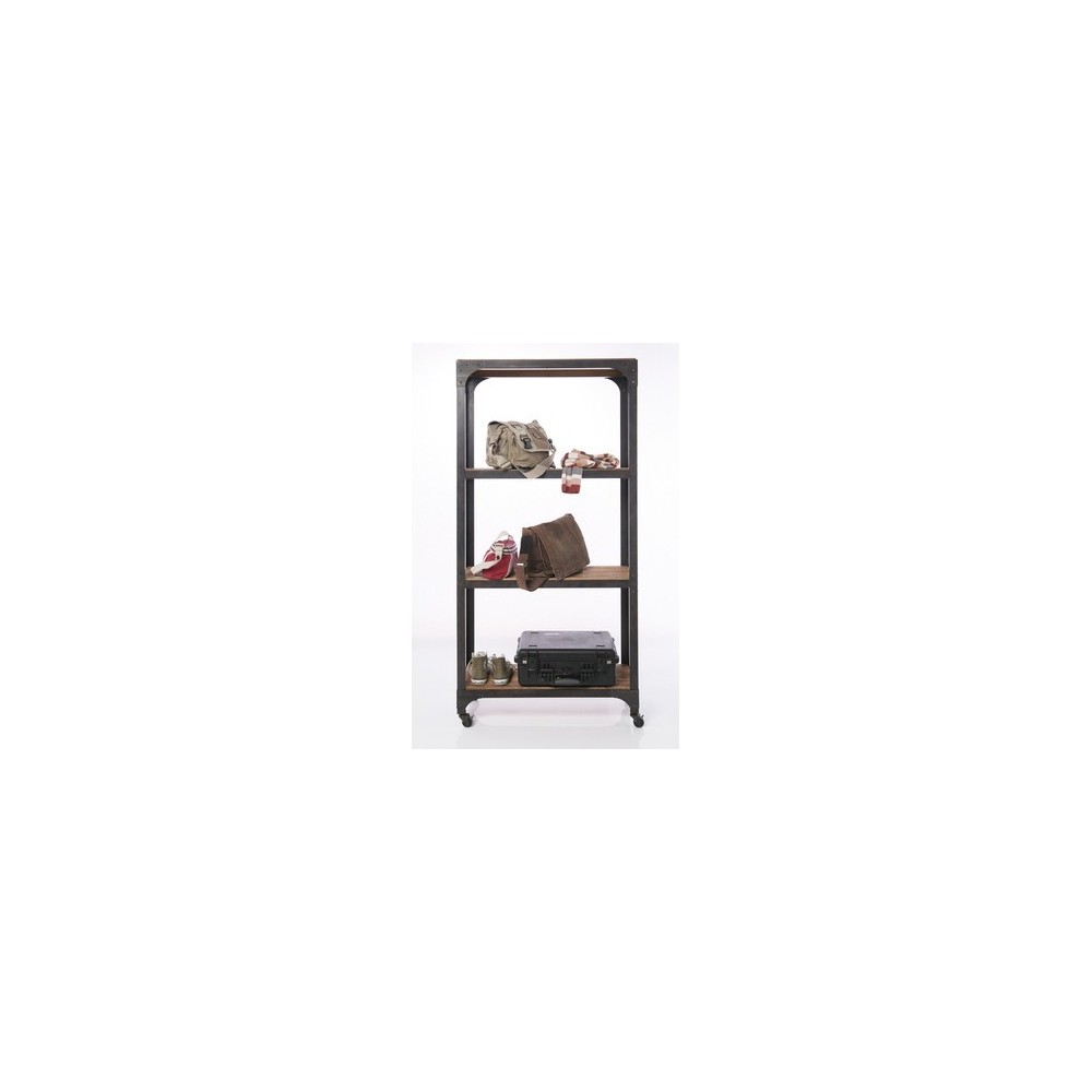 ETAGERE A ROULETTE INDUSTRIELLE FACTORY KARE DESIGN