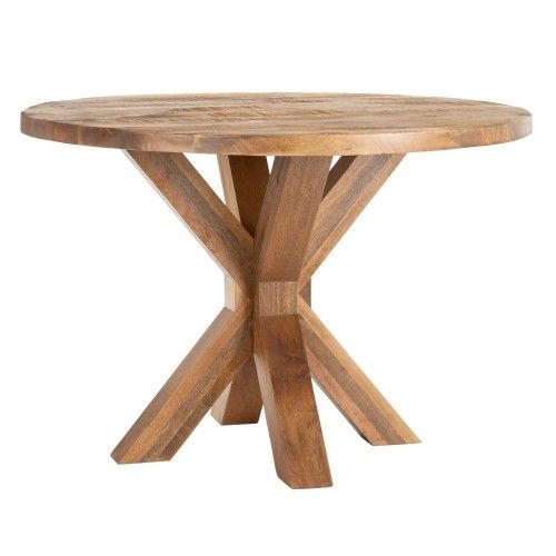 NATURE LINE stripped wood dining table